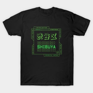 Doc Labs - Shibuya(渋谷区), Japan(日本) / Cyberpunk - 1 - (Green) T-Shirt